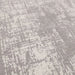 Asiatic kuza abstract grey Grey Living Room  Rug.