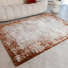 Kuza Border Terracotta Rug