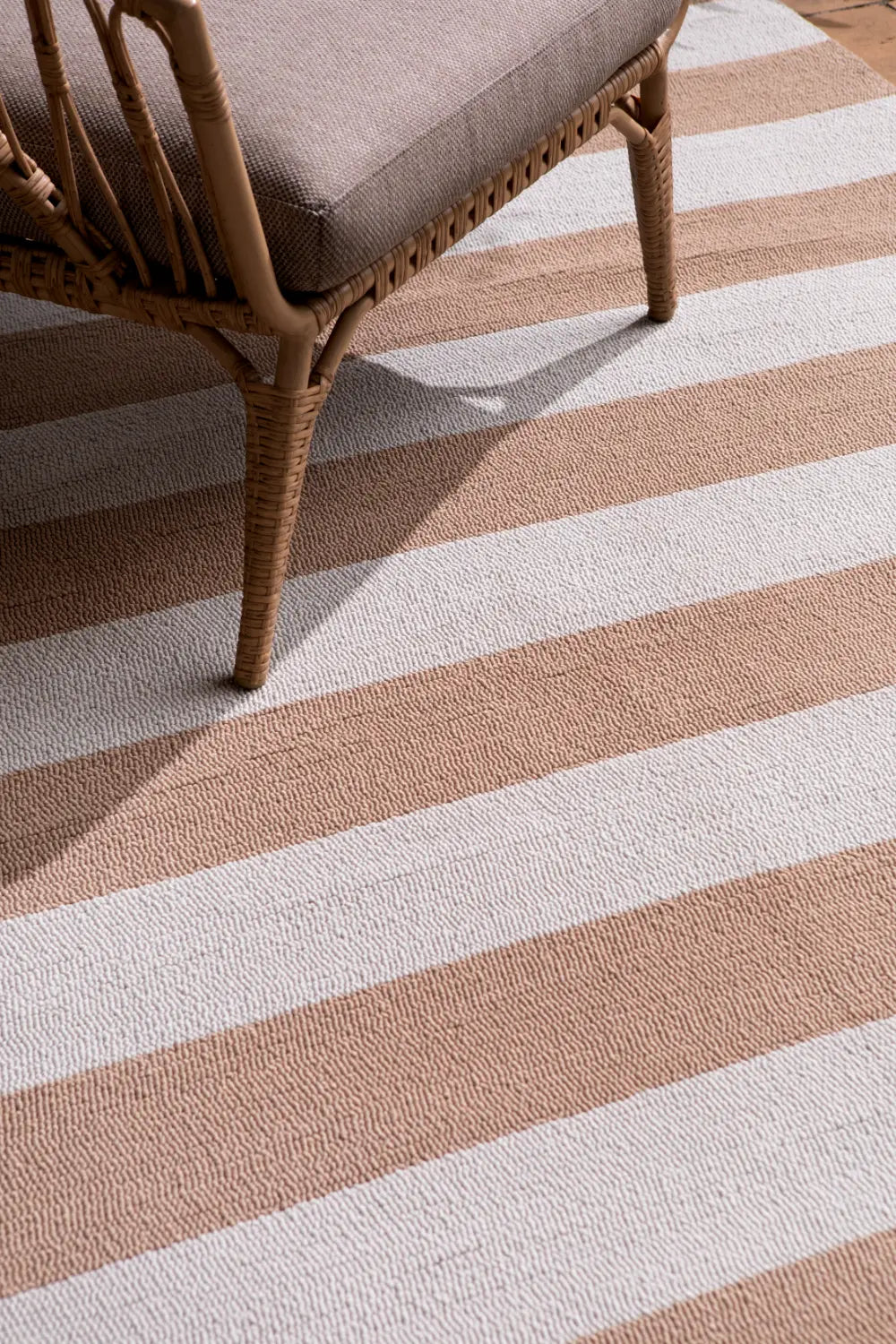 Lille LA Pale Ochre outdoor Multicoloured Rug — RugsDirect Online