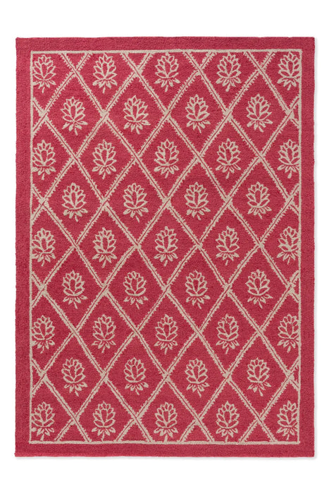 Porchester Laura Ashley Poppy Red outdoor 480200 Rug