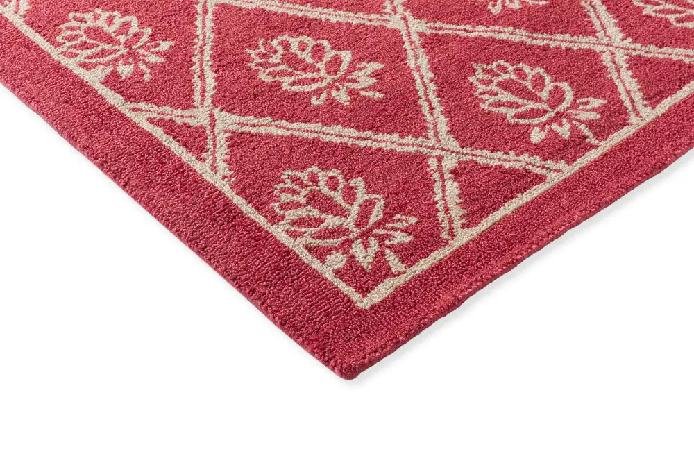 Porchester Laura Ashley Poppy Red outdoor 480200 Rug