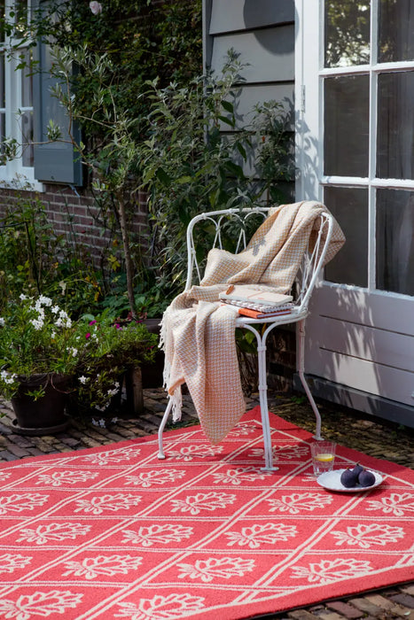 Porchester Laura Ashley Poppy Red outdoor 480200 Rug