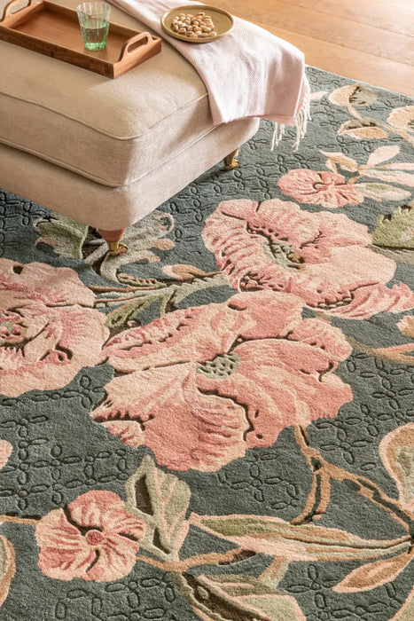 Aylworth Trail Laura Ashley Fern Green 078607 Rug