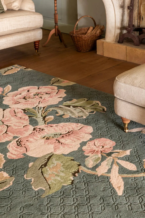 Aylworth Trail Laura Ashley Fern Green 078607 Rug