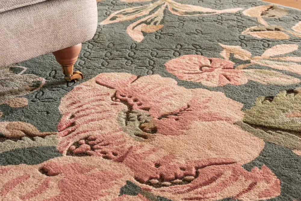 Aylworth Trail Laura Ashley Fern Green 078607 Rug