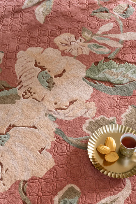 Aylworth Trail Laura Ashley Terracotta Orange 078603 Rug