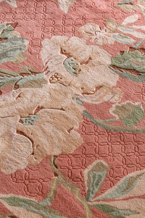 Aylworth Trail Laura Ashley Terracotta Orange 078603 Rug