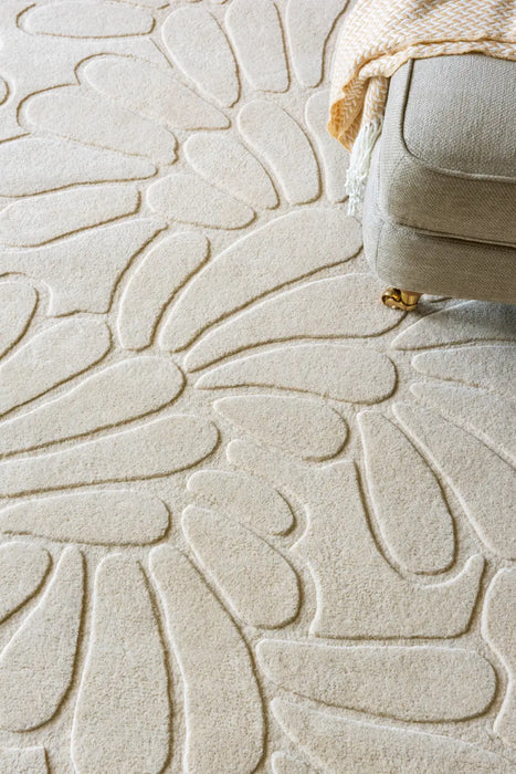 Coleby Petals Laura Ashley Ivory Cream 078809 Rug