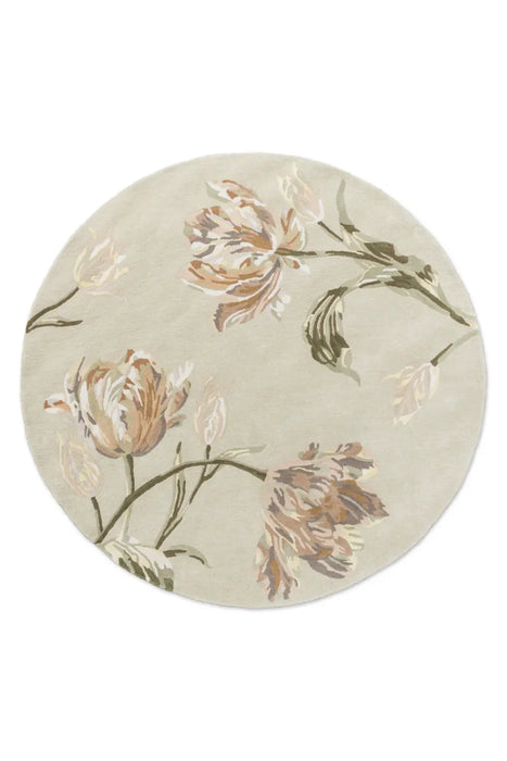 Gosford Laura Ashley Natural/Sage Green 081307 Rug