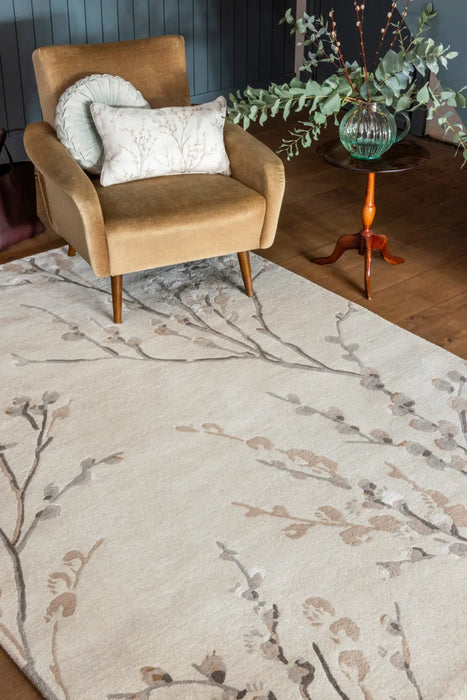 Pussy Willow Laura Ashley Dove Grey 079804 Rug
