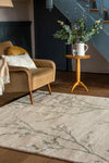 Pussy Willow Laura Ashley Hedgerow Green 079807 Rug