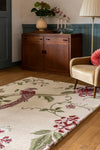 Summer Palace Laura Ashley Cranberry/Grape 081200 Rug