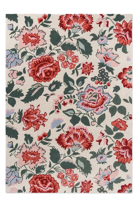 Wendling Floral Laura Ashley Poppy Red 083100 Rug