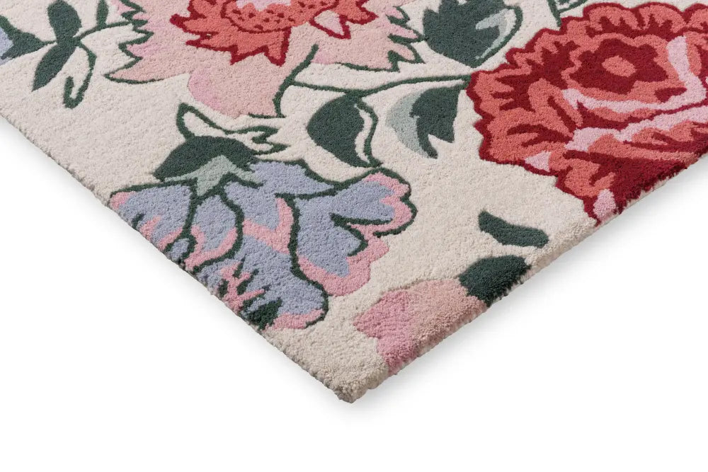 Wendling Floral Laura Ashley Poppy Red 083100 Rug