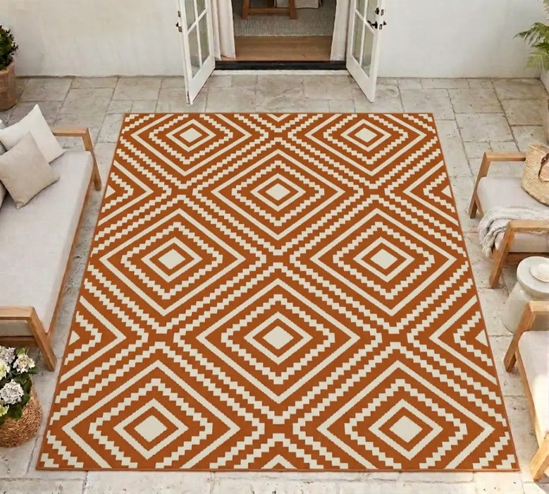 Terrace Outdoor Large Diamond Terracotta