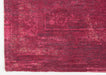 Louis de Poortere fading world medallion 8260 scarlet Pink Living Room Flat Weave Rug.
