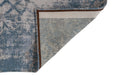 Louis de Poortere fading world babylon 8545 alhambra Blue, Multicoloured Living Room Flat Weave Rug.