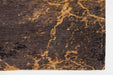 Louis de Poortere mad men cracks 8618 deep mine Multicoloured Living Room Flat Weave Rug.