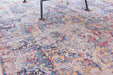 Louis de Poortere antiquarian bakhtiari 8713 khedive multi Multicoloured Living Room Flat Weave Rug.
