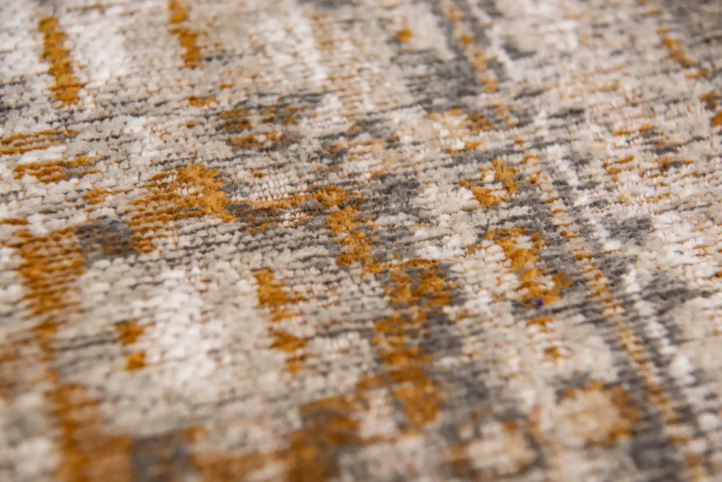Louis de Poortere antiquarian 8884 ushak suleimangrey Beige Living Room Flat Weave Rug.