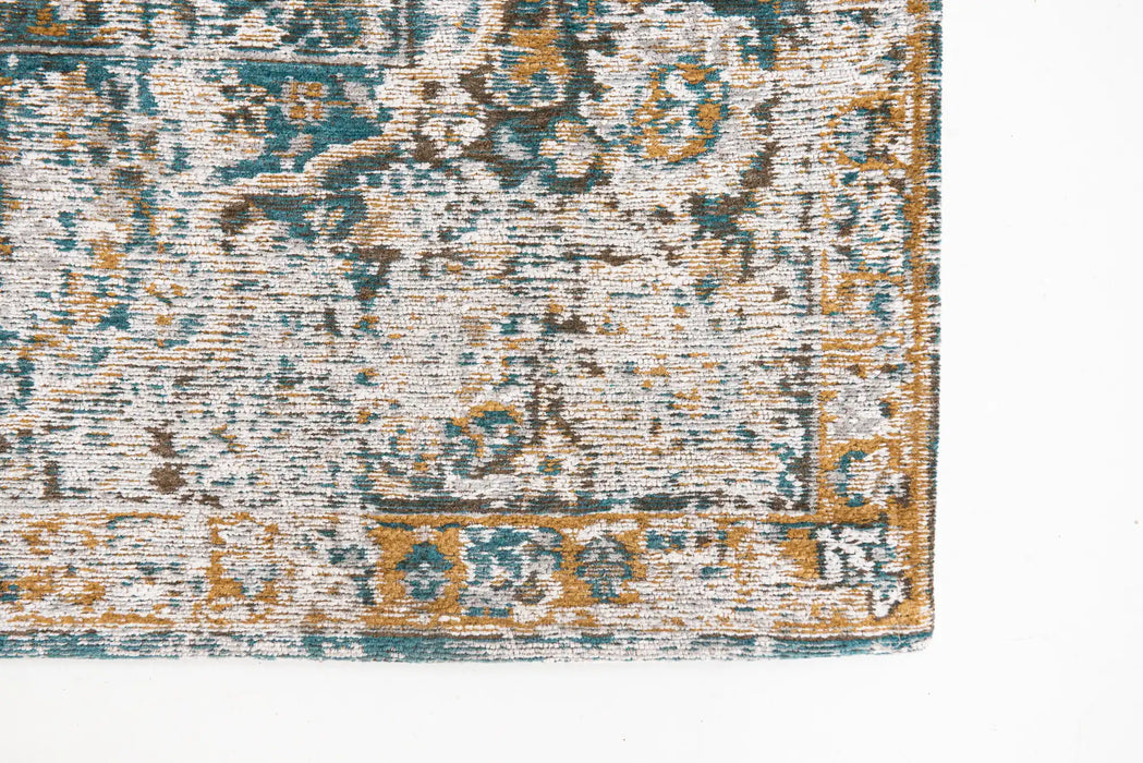 Louis de Poortere antiquarian bakhtiari 9127 fener Multicoloured Living Room Flat Weave Rug.