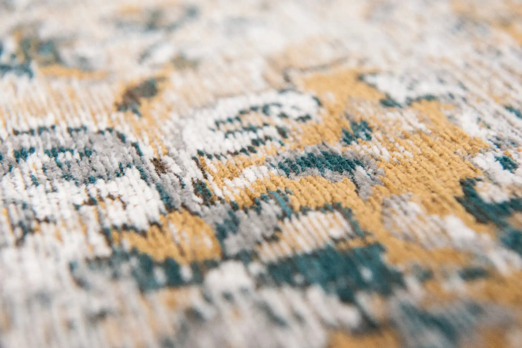 Louis de Poortere antiquarian bakhtiari 9127 fener Multicoloured Living Room Flat Weave Rug.