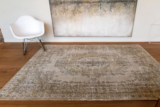 Louis de Poortere palazzo da mosto 9137 visconti beige Beige Living Room Flat Weave Rug.