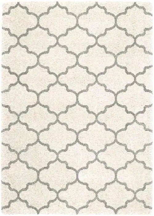 Asiatic logan lg10 Ivory Living Room Shaggy Rug.