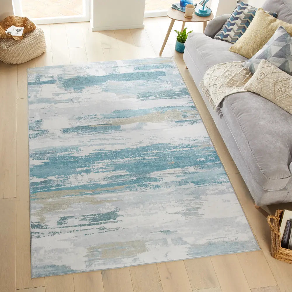 LIBERTY LIB101 SKY Blue Rug — RugsDirect Online