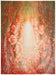 Nourison lida sherafatmand lida3 Multicoloured Living Room Floral Rug.