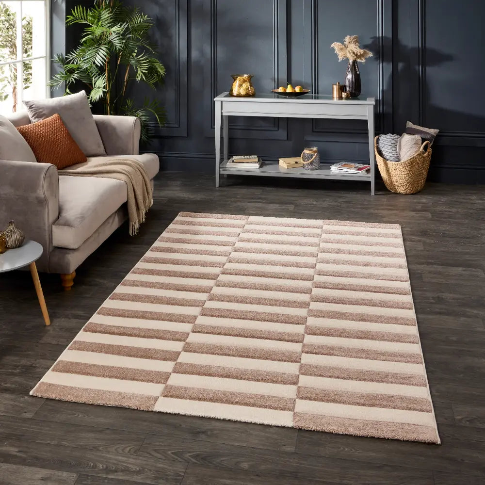 Laurence Llewelyn-Bowen Dolce Vita Natural/White Ivory Rug — RugsDirect ...