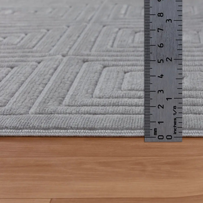 SAKURA In- & Outdoor Scandi Modern Grey Rug