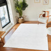SAKURA In- & Outdoor Scandi Modern White Rug