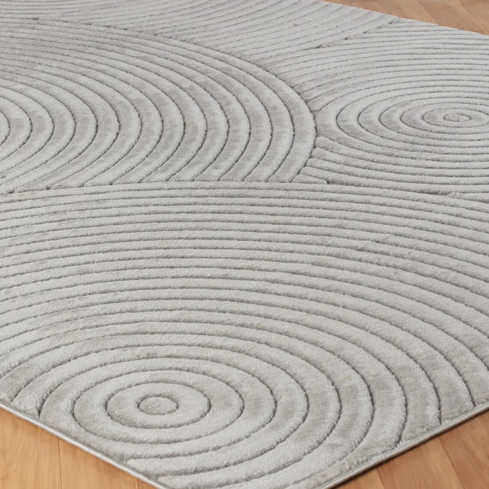 KOANA In- & Outdoor Scandi Modern Grey Rug