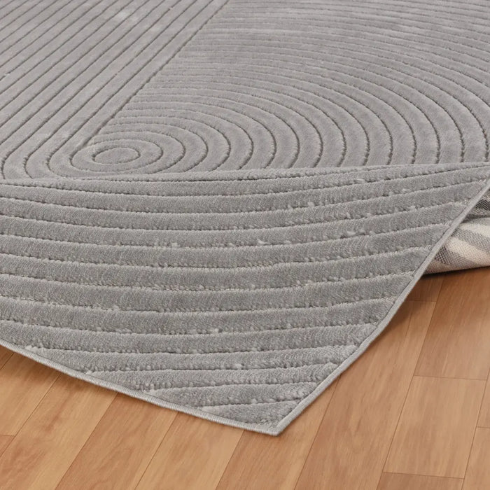 EMIKO In- & Outdoor Scandi Modern Grey Rug