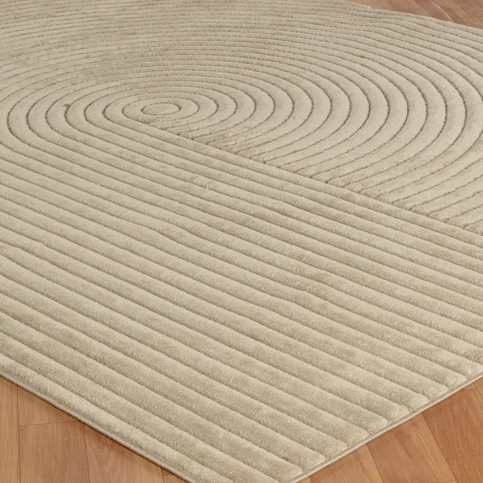 EMIKO In- & Outdoor Scandi Modern Beige Rug