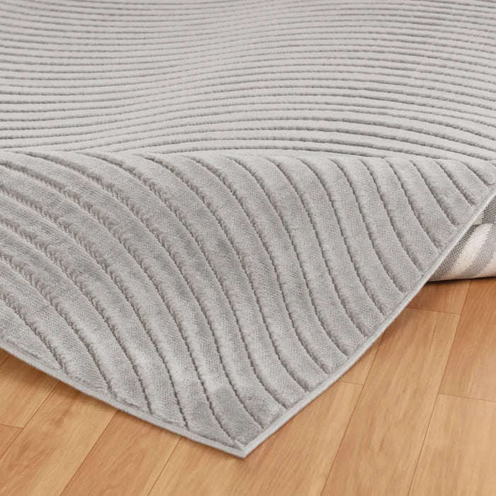 AYUMI In- & Outdoor Scandi Modern Grey Rug