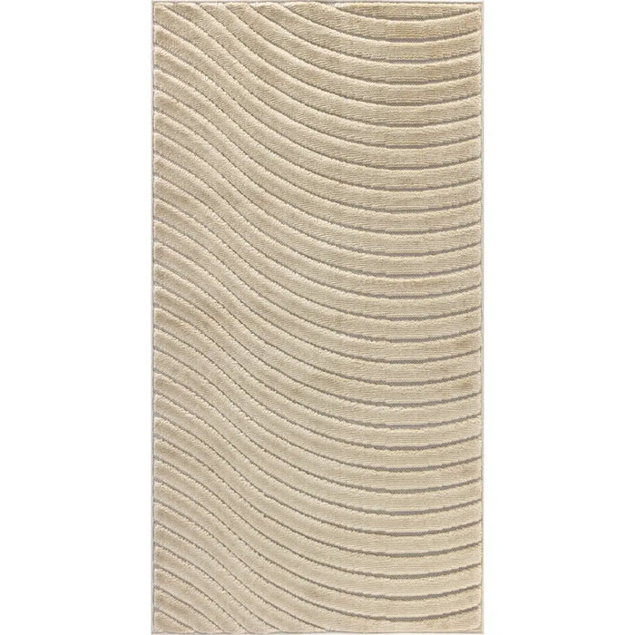 AYUMI In- & Outdoor Scandi Modern Beige Rug
