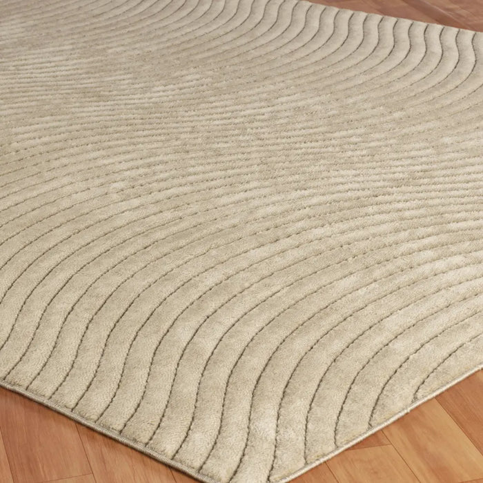 AYUMI In- & Outdoor Scandi Modern Beige Rug
