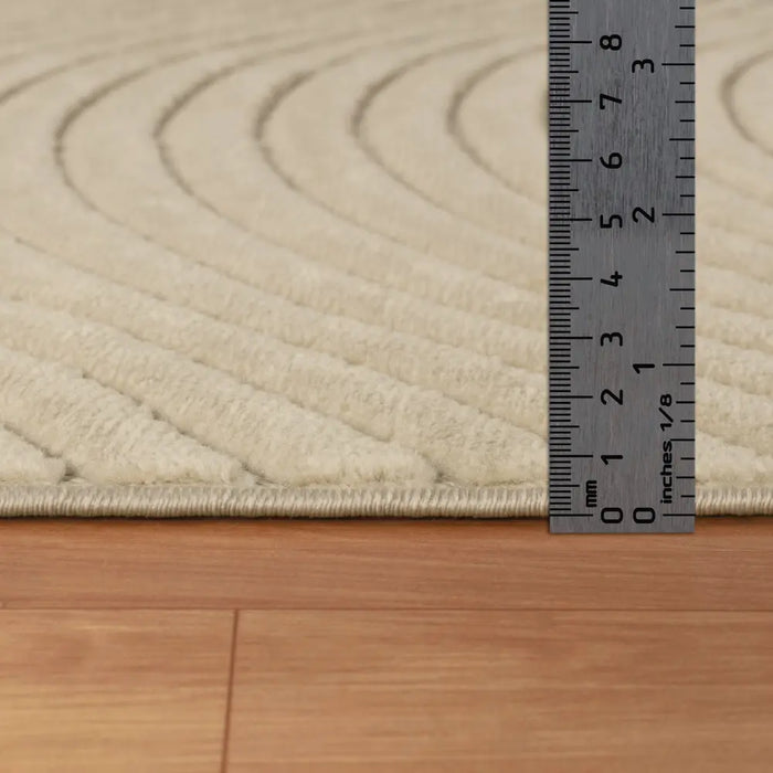 AYUMI In- & Outdoor Scandi Modern Beige Rug