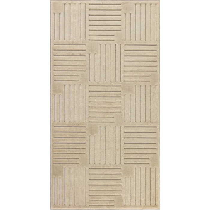 MIDORI In- & Outdoor Scandi Modern Beige Rug