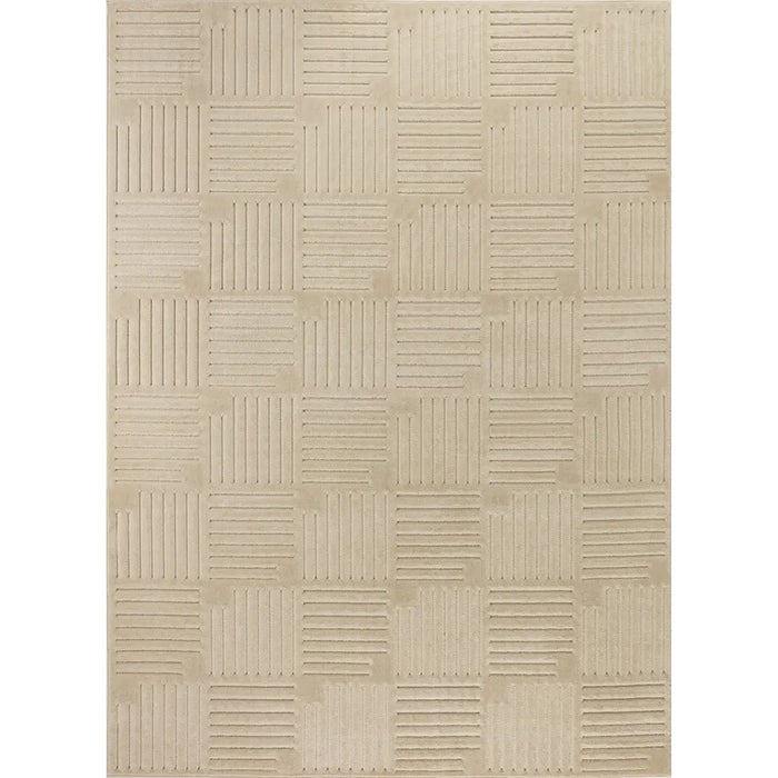 MIDORI In- & Outdoor Scandi Modern Beige Rug