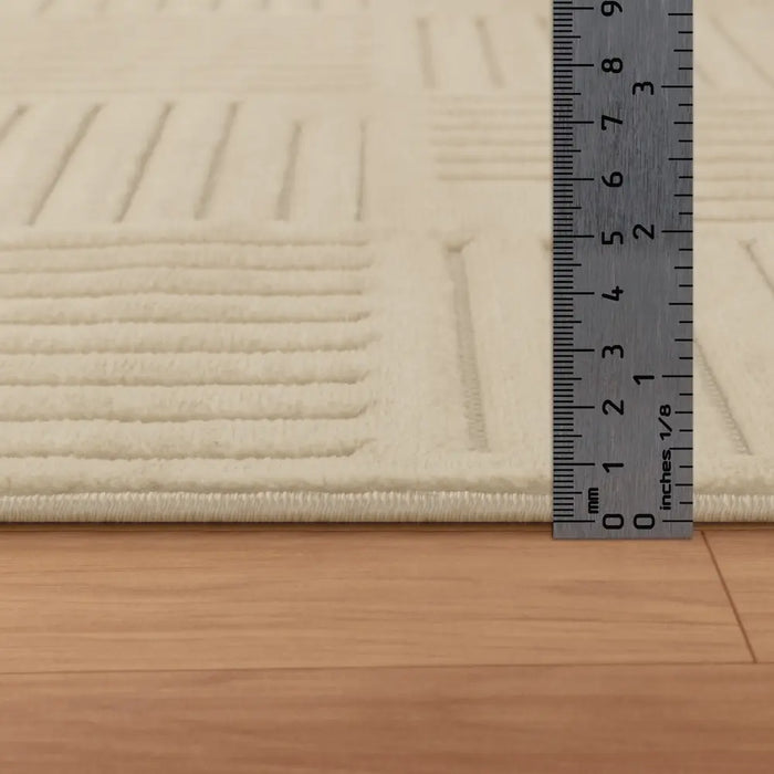 MIDORI In- & Outdoor Scandi Modern Beige Rug