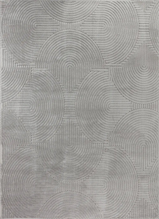REYKO In- & Outdoor Scandi Modern Grey Rug
