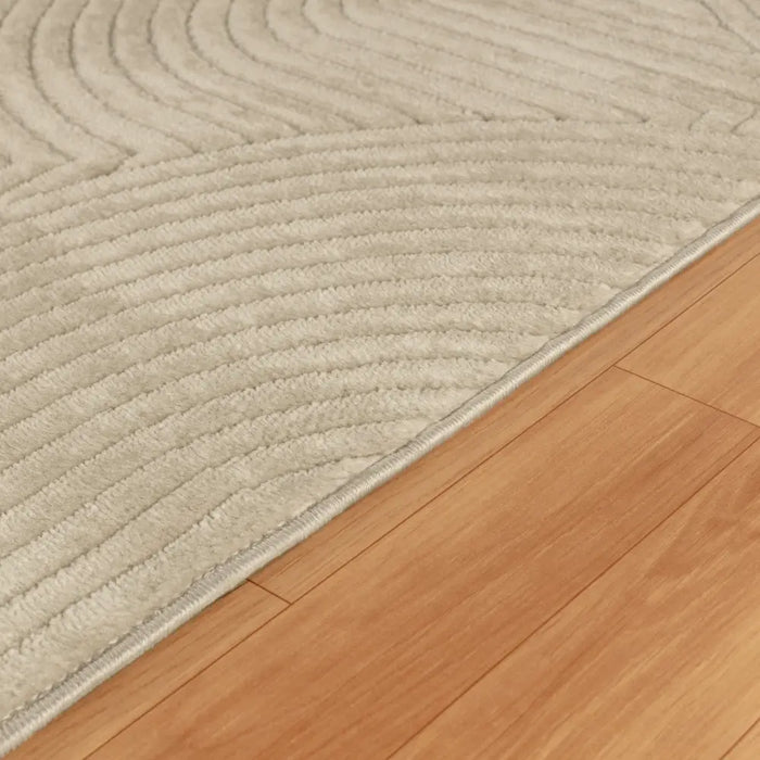 REYKO In- & Outdoor Scandi Modern Beige Rug