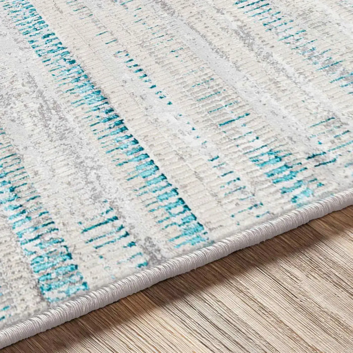 Maeva Scandi Modern Teal Rug