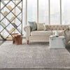 Nourison lustrous weave luw02 grey beige Grey, Beige Living Room  Rug.