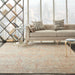 Nourison lustrous weave luw02 grey brick Grey, Multicoloured, Red Living Room  Rug.