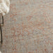Nourison lustrous weave luw02 grey brick Grey, Multicoloured, Red Living Room  Rug.