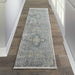 Nourison lustrous weave luw04 blue grey Blue, Grey, Multicoloured Living Room  Rug.